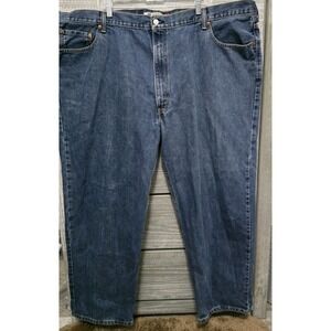 Levi's 550 Men's Jeans Blue Denim Relaxed Fit Straight Leg Classic Pants 50x30